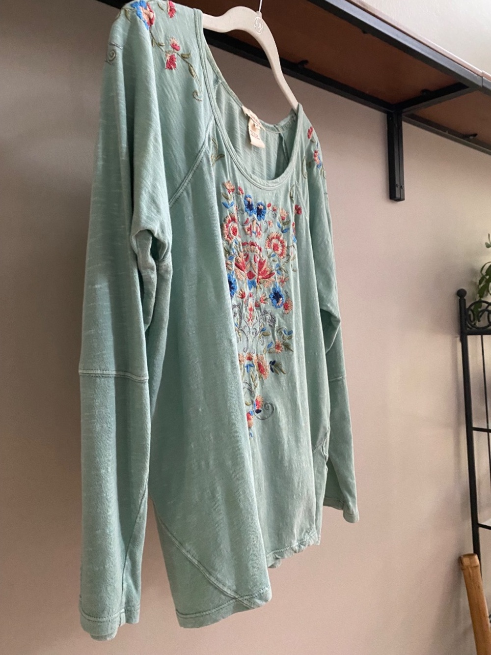 Sundance Long-Sleeved Top with Embroidery - Picture 8 of 9